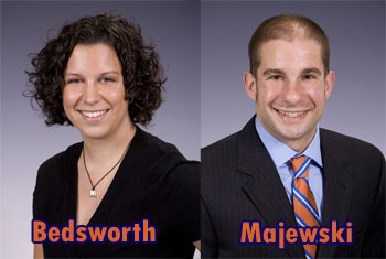 Bedsworth and Majewski Named 2008-09 Athletic Communication Interns at Syracuse